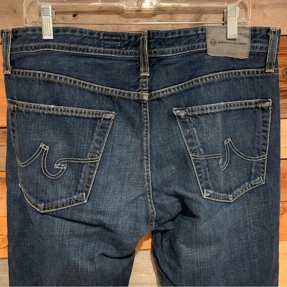AG Adriano Goldshmied The Protege Straight Leg Jeans Medium Wash Size 34x34 - Picture 10 of 13